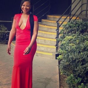 Selling this red dress medium